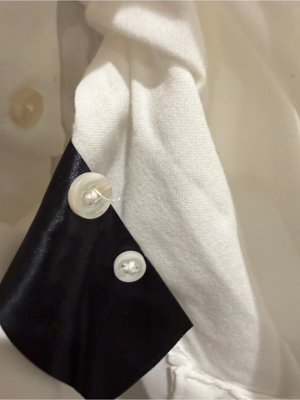 Volcom Men’s White Button-Down Long Sleeve Shirt Size Large Cotton - Picture 7 of 7
